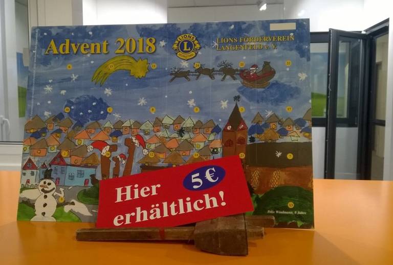 Langenfelder Lions Adventskalender 2018 bei der Schulz-Dobrick GmbH