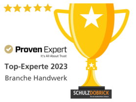 Schulz-Dobrick GmbH ist Top-Expert 2023 bei ProvenExpert.com