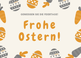 Frohe Ostern wünscht das Team der Schulz-Dobrick GmbH!