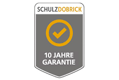 Siegel steht für garantierte Langlebigkeit der Produkte von Schulz-Dobrick.